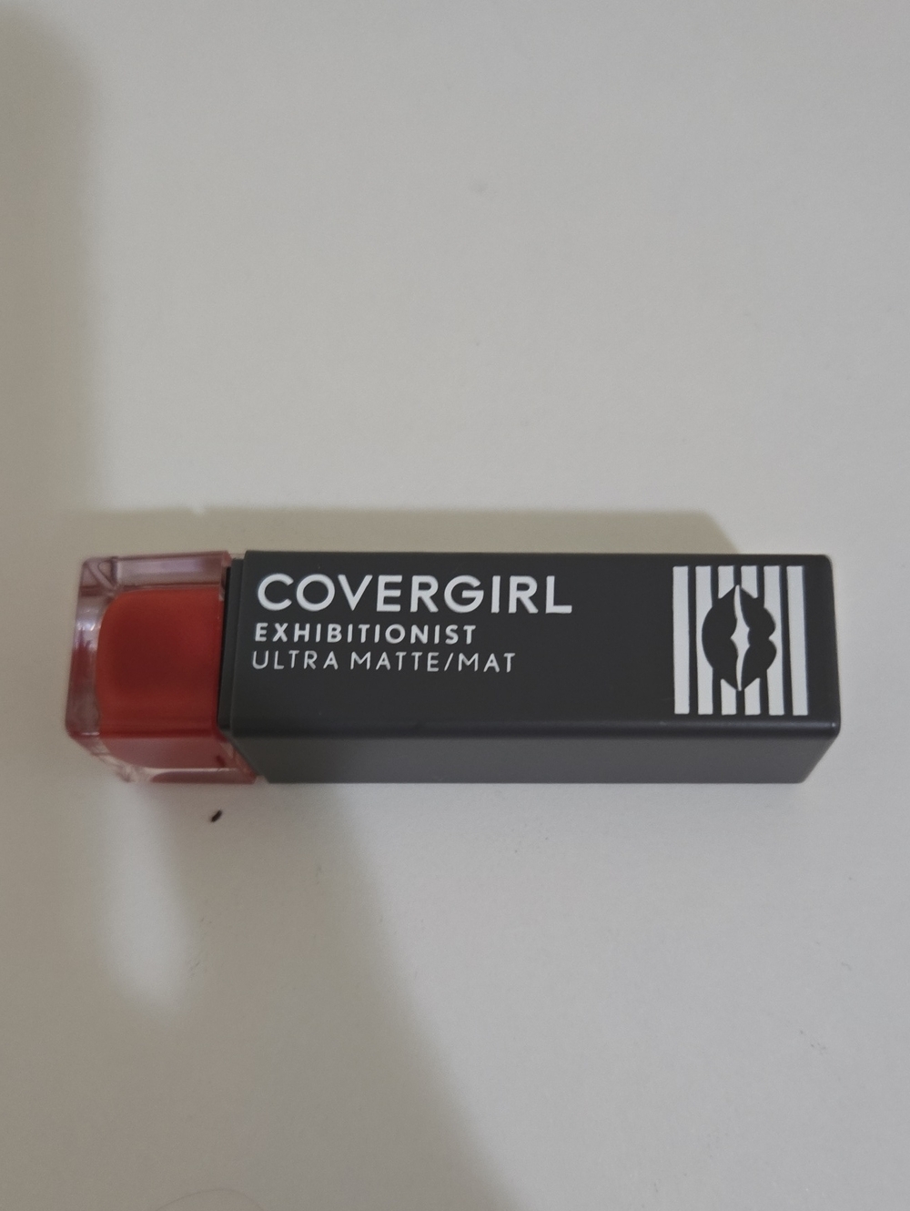 COVERGIRL Exhibitionist Ultra Matte Lipstick - Coral Red